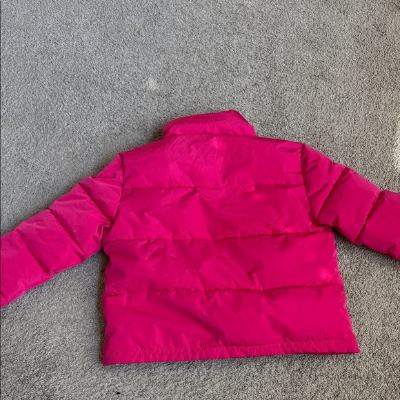 Forever 21 Bright Pink Women’s Puffer Jacket - Picture 3 of 5
